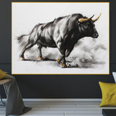 Toile - Spanish Black Bull